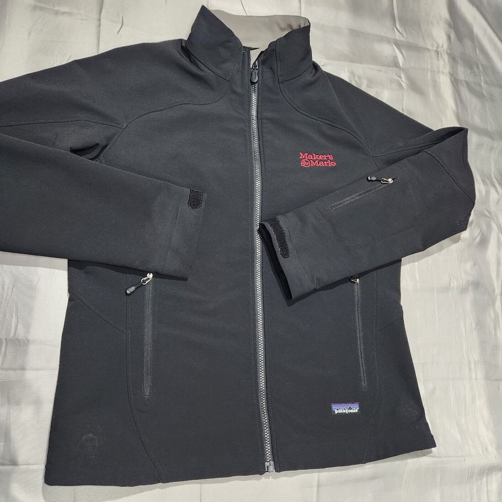 Patagonia Guide Jacket Women L Softshell Fleece Lined Waterproof Hiking Gorpcore